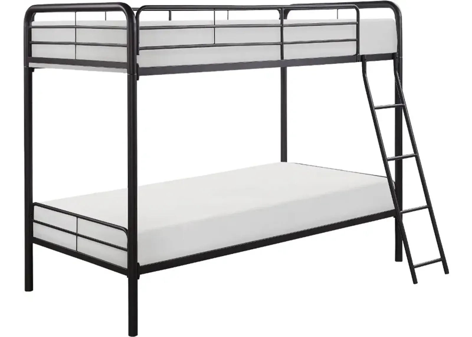 Lunar Dark Bronze Twin-over-Full Bunk Bed