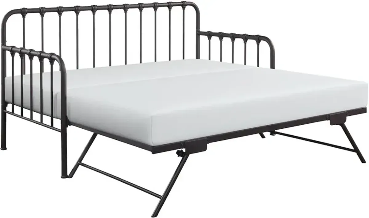 Constance Bronze Daybed with Lift-Up Trundle