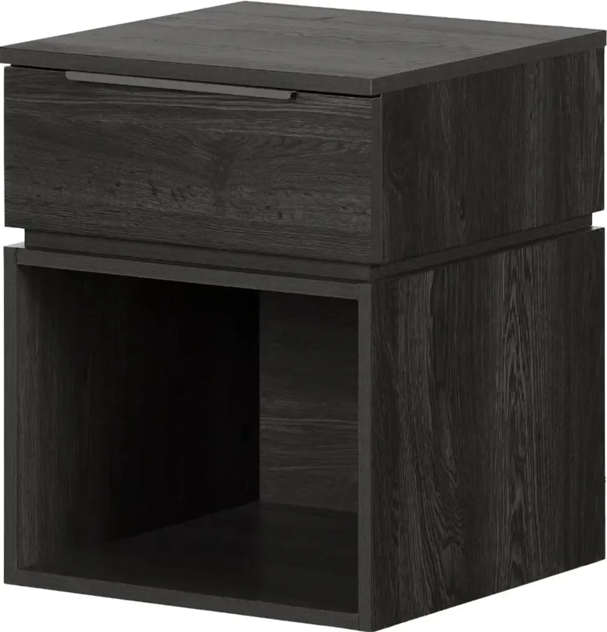 Hourra Gray Oak Nightstand - South Shore