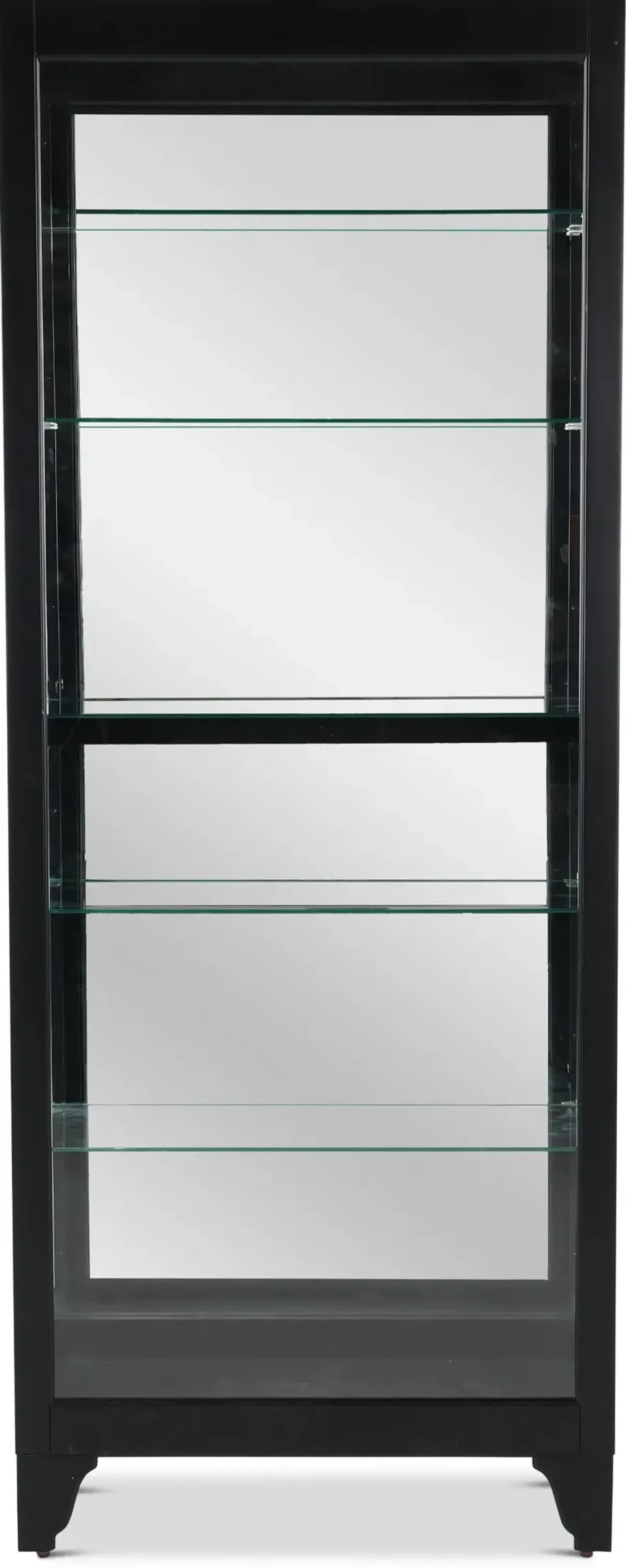 Onyx Black Display Cabinet