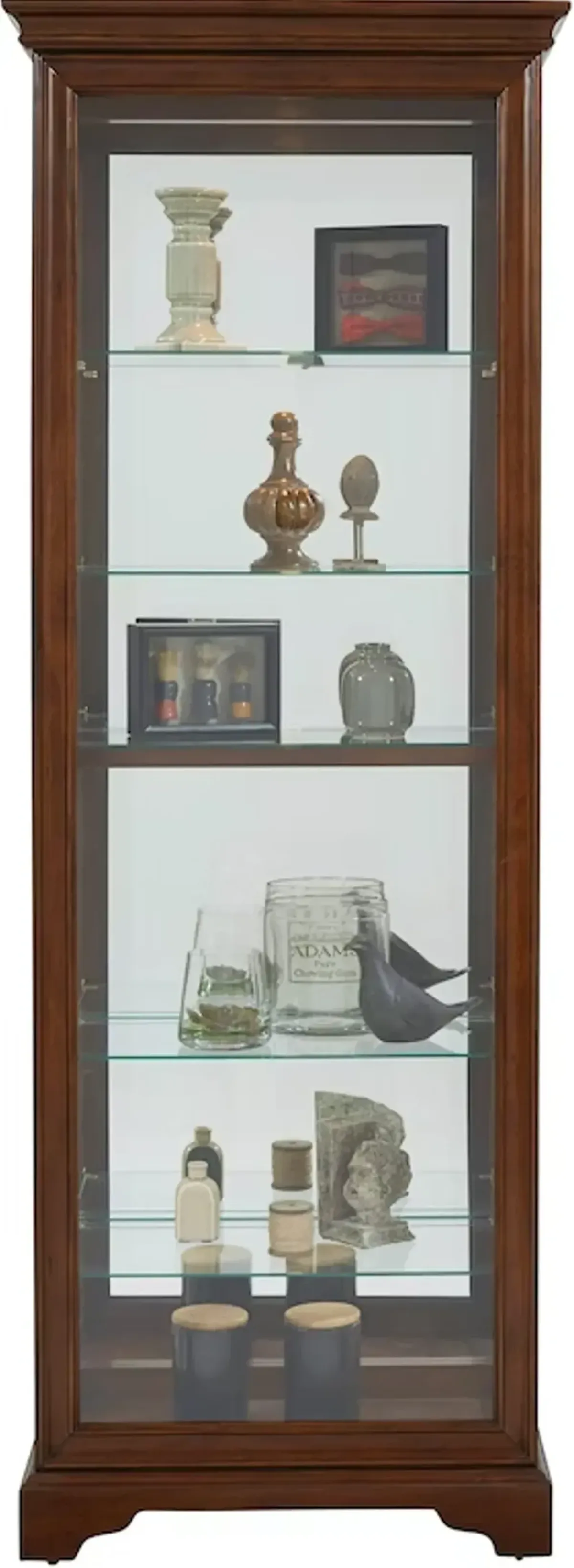 Pulaski Cherry Curio Cabinet