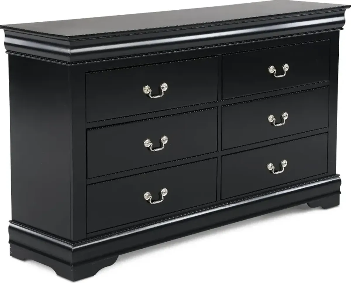 Louis Black Dresser