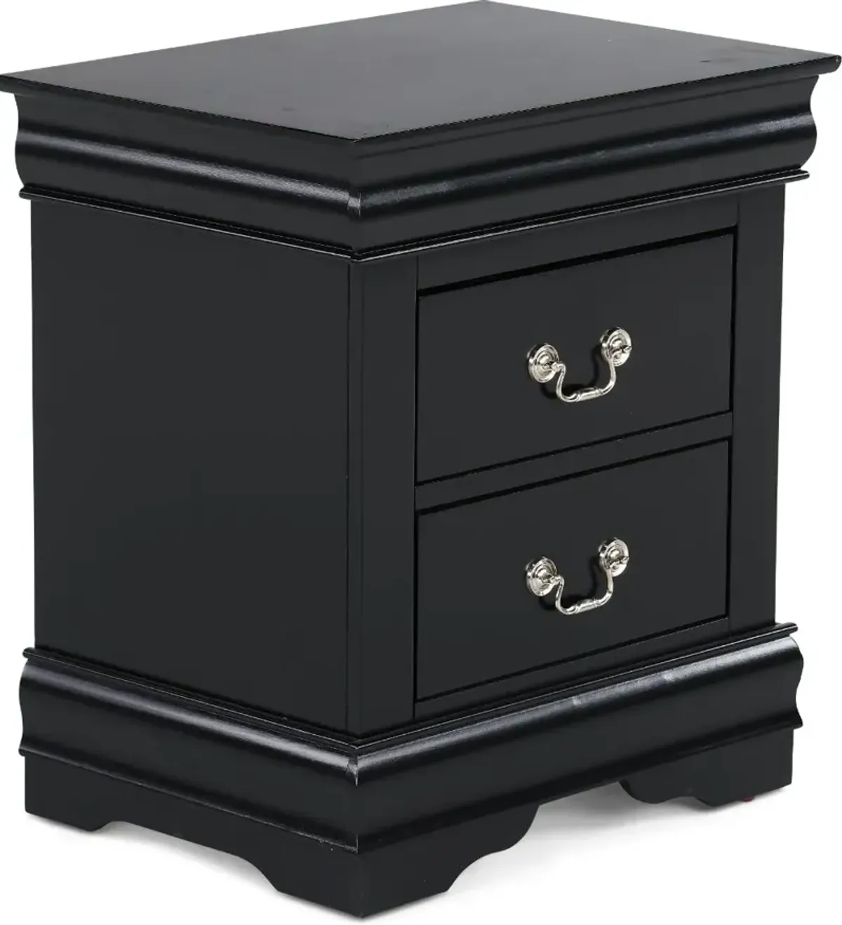 Louis Black Nightstand