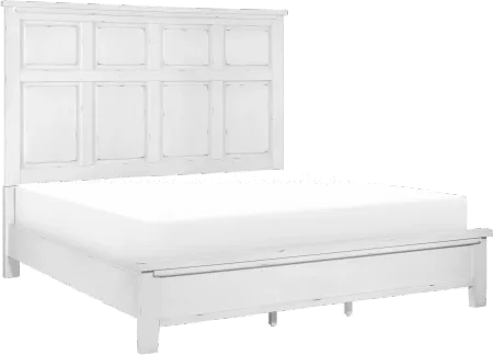 Laurelville White Queen Bed