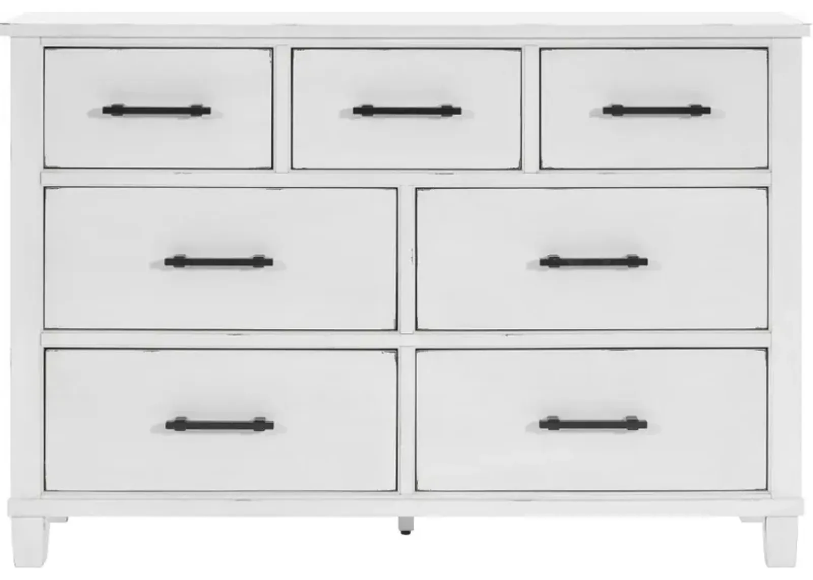 Laurelville White Dresser