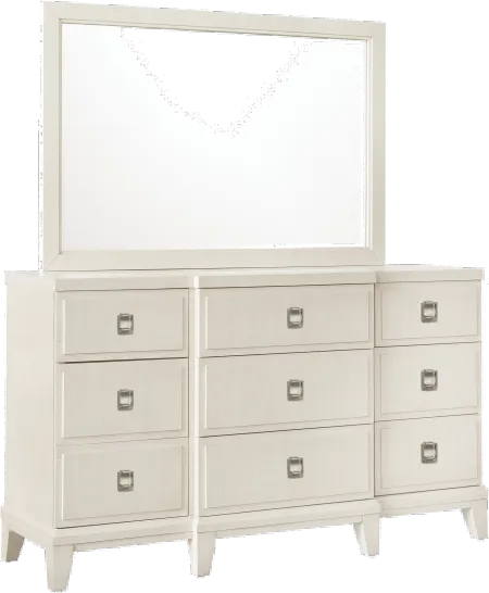Madison White Dresser