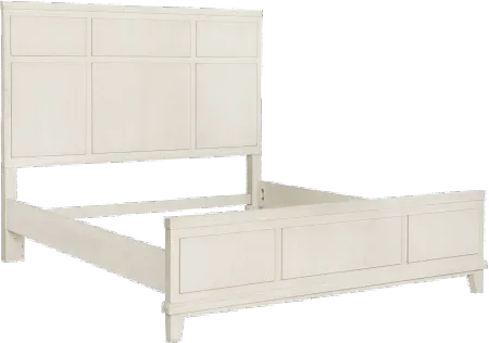 Madison White Queen Bed