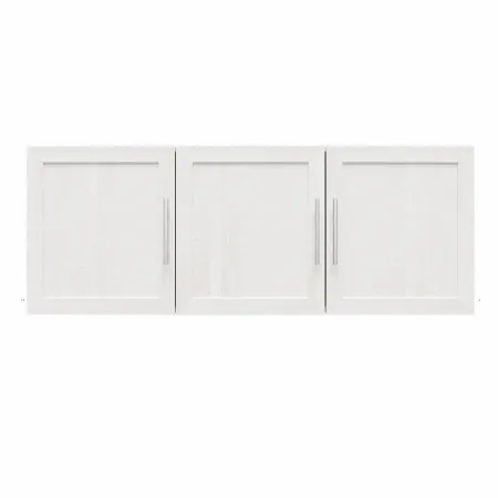 Camberly Framed Ivory Oak 54" Wall Cabinet