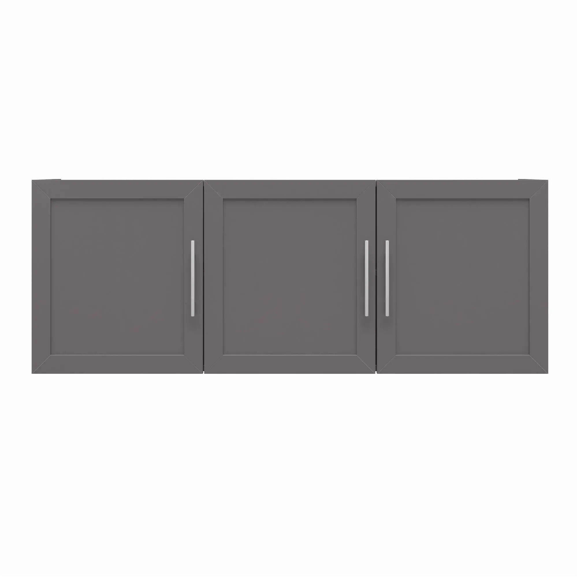 Camberly Framed Graphite Gray 54" Wall Cabinet