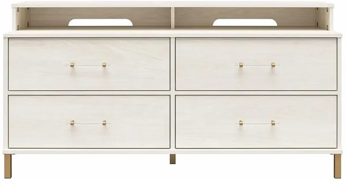 Kalissa White Oak Media Dresser