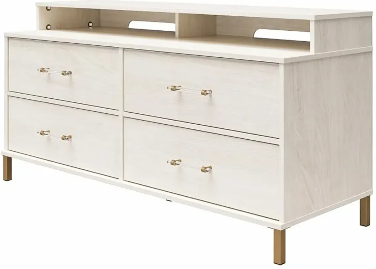 Kalissa White Oak Media Dresser