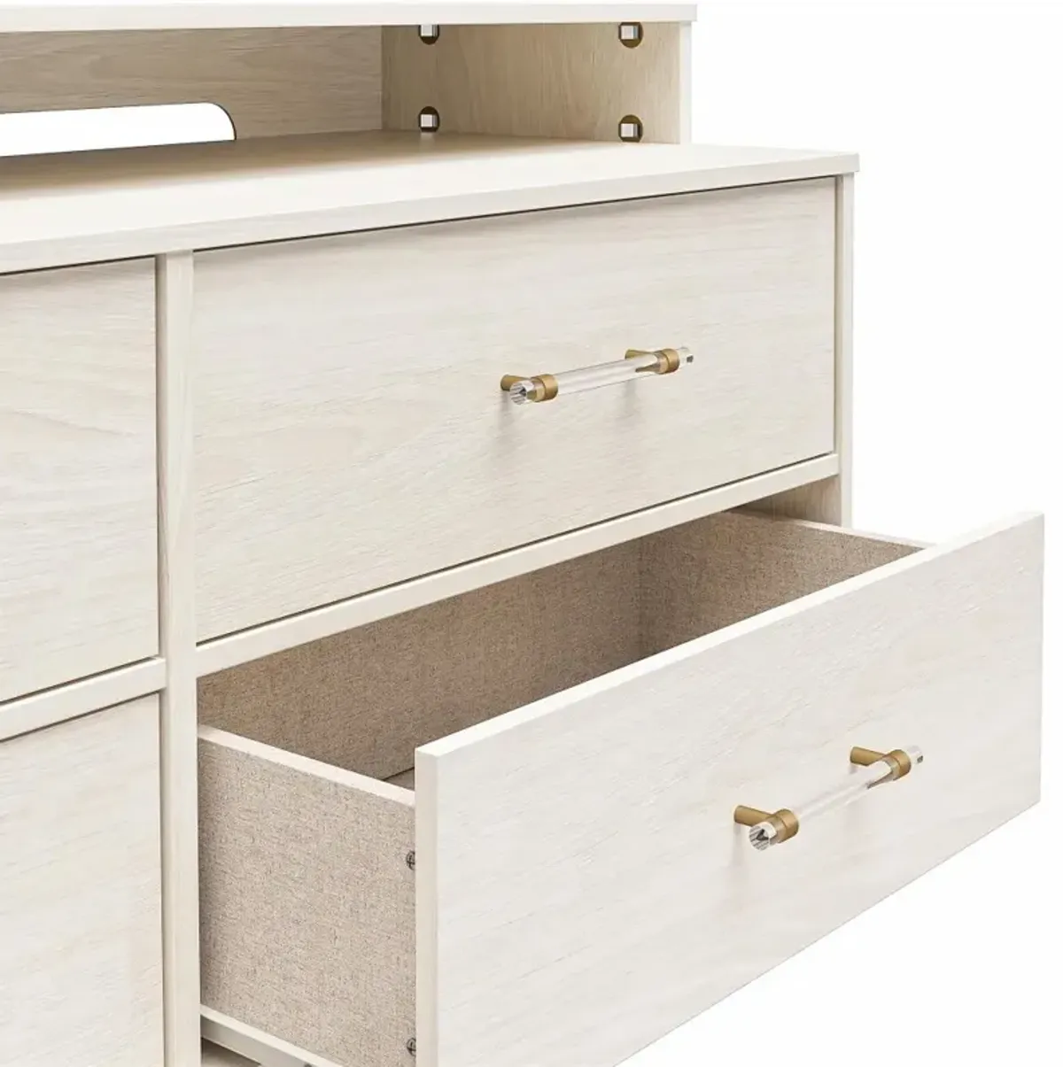 Kalissa White Oak Media Dresser