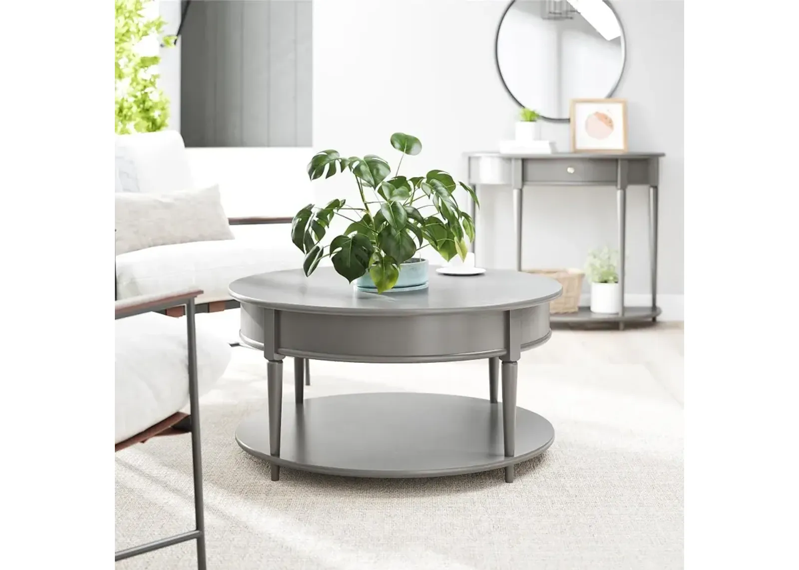 Aurora Gray Coffee Table