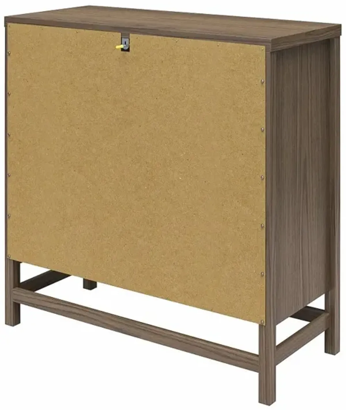 Lennon Brown Two Door Storage Cabinet