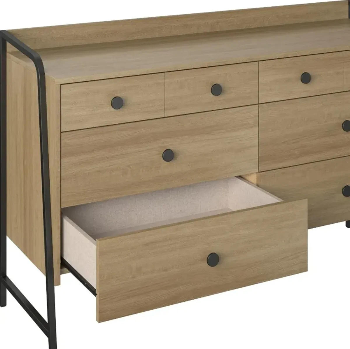 Bushwick Natural 6-Drawer Dresser