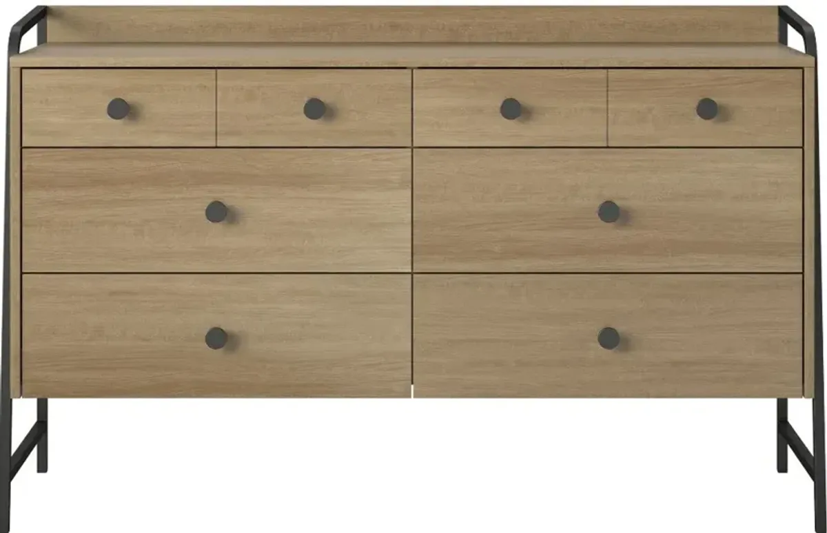 Bushwick Natural 6-Drawer Dresser