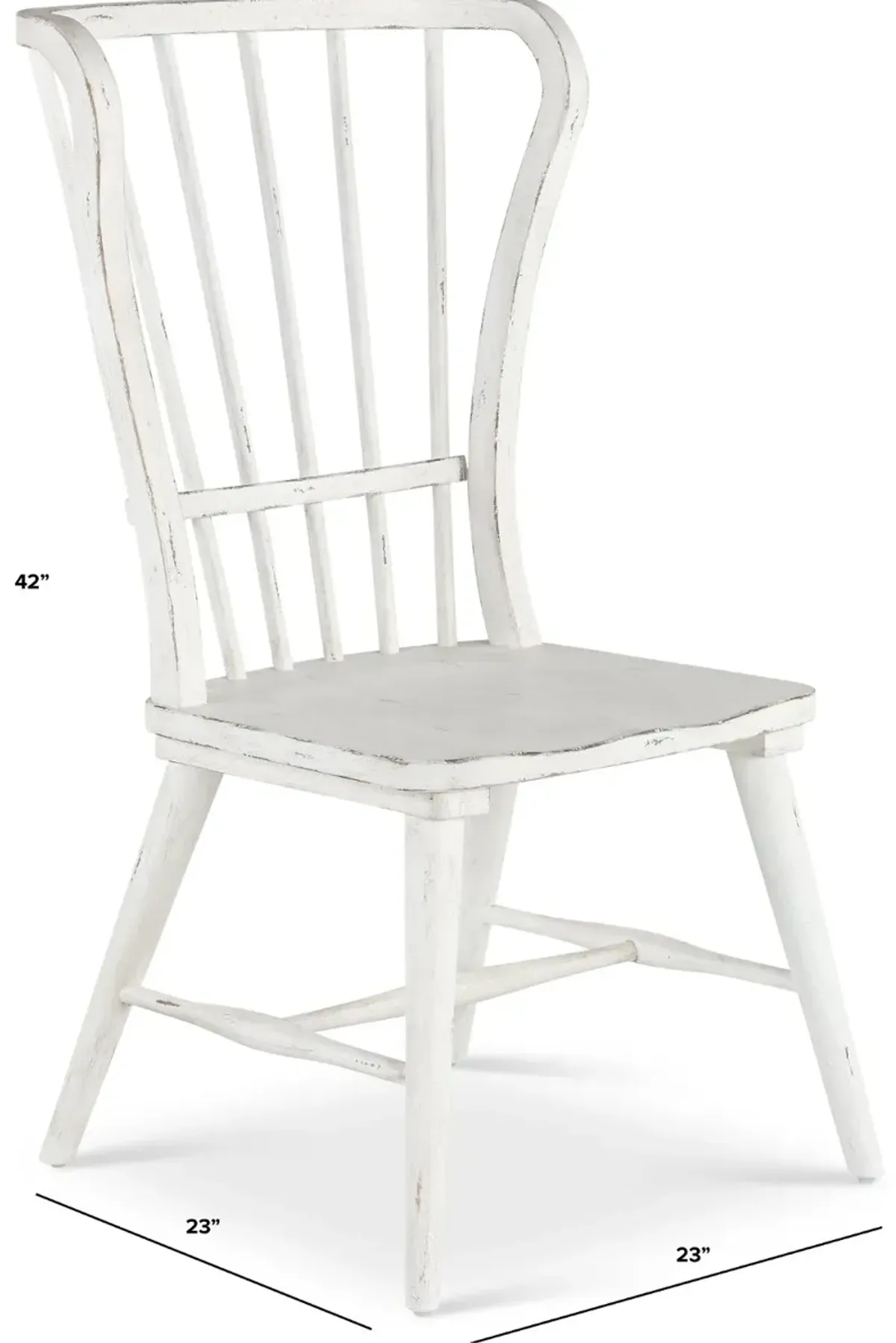 River Place White Dining Chair