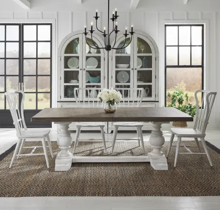 River Place White Dining Chair