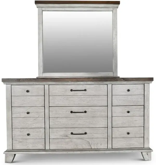 Bear Creek White Dresser
