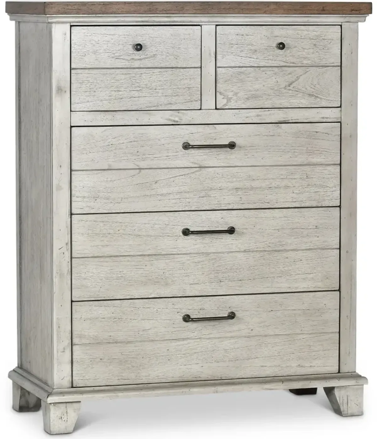 Bear Creek White Chest of Drawers