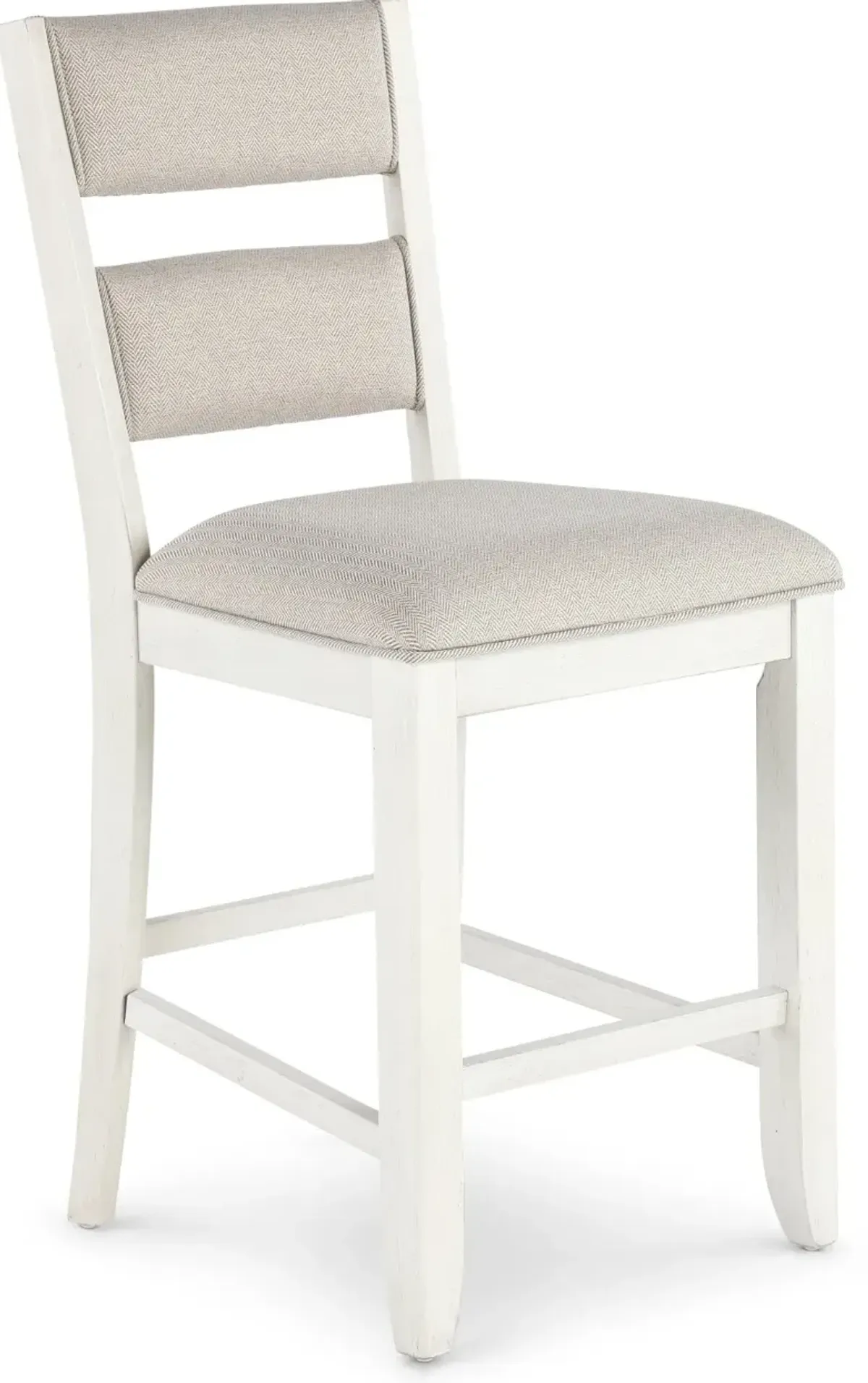 Willow White Counter Height Dining Chair