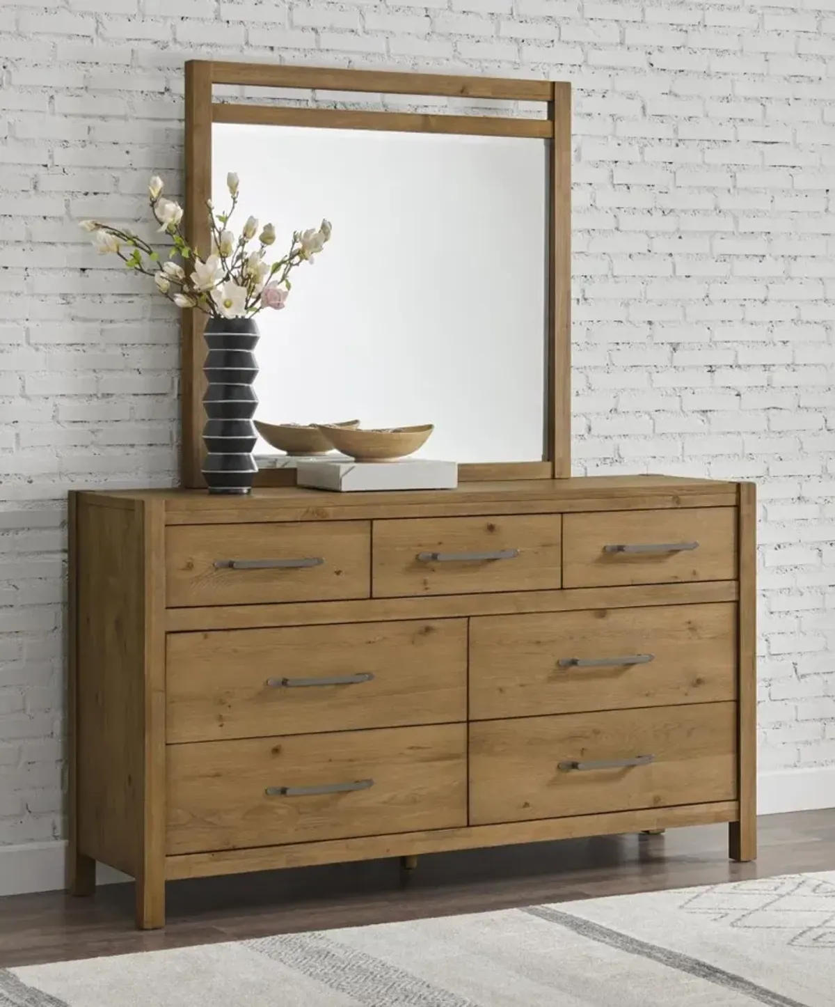 Boho Sandstone Tan Dresser