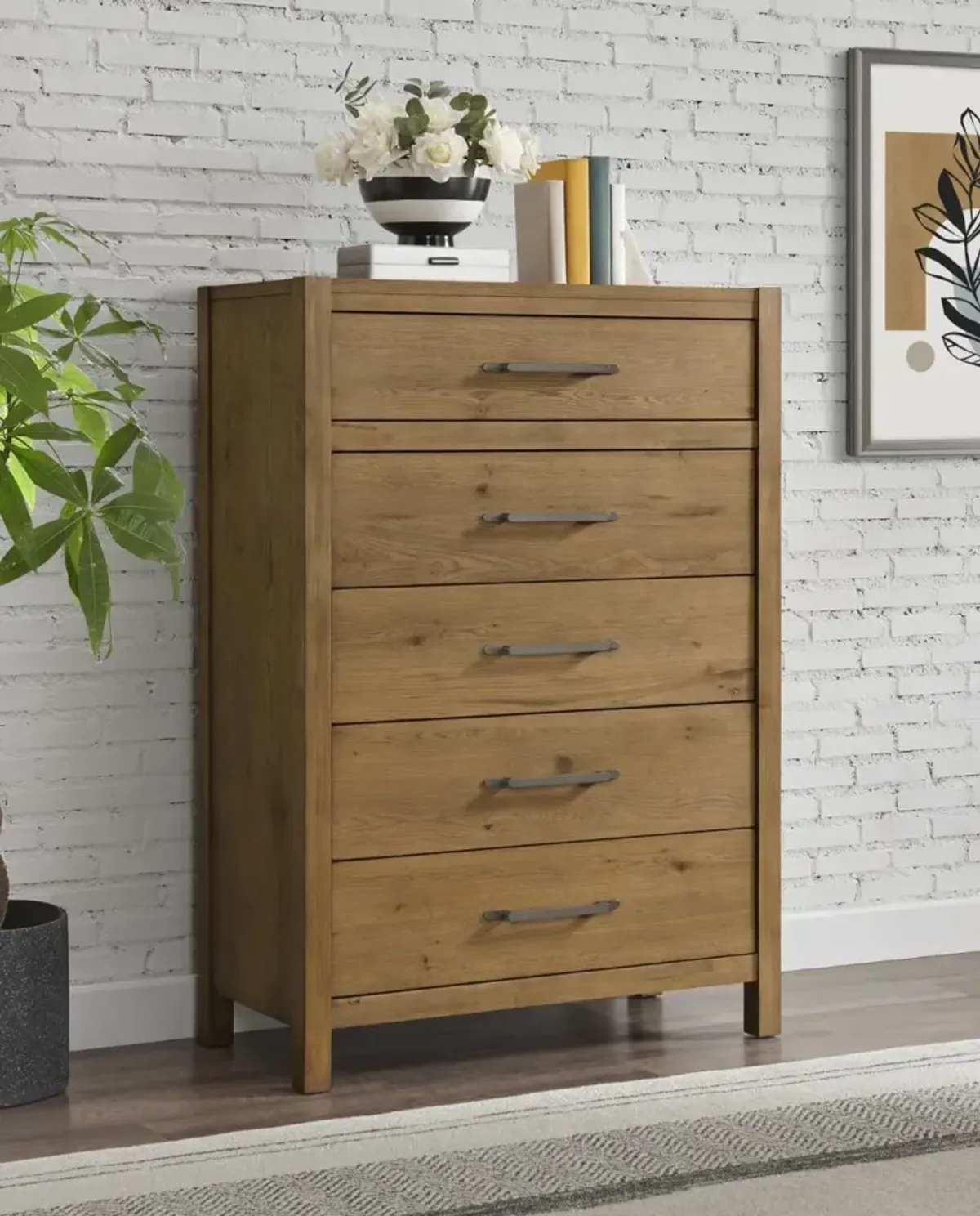 Boho Sandstone Tan Chest of Drawers