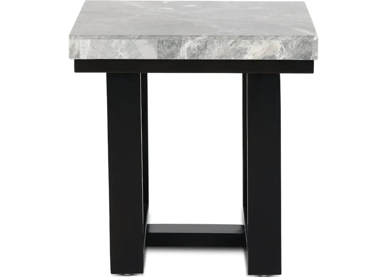 Luca Gray Marble End Table