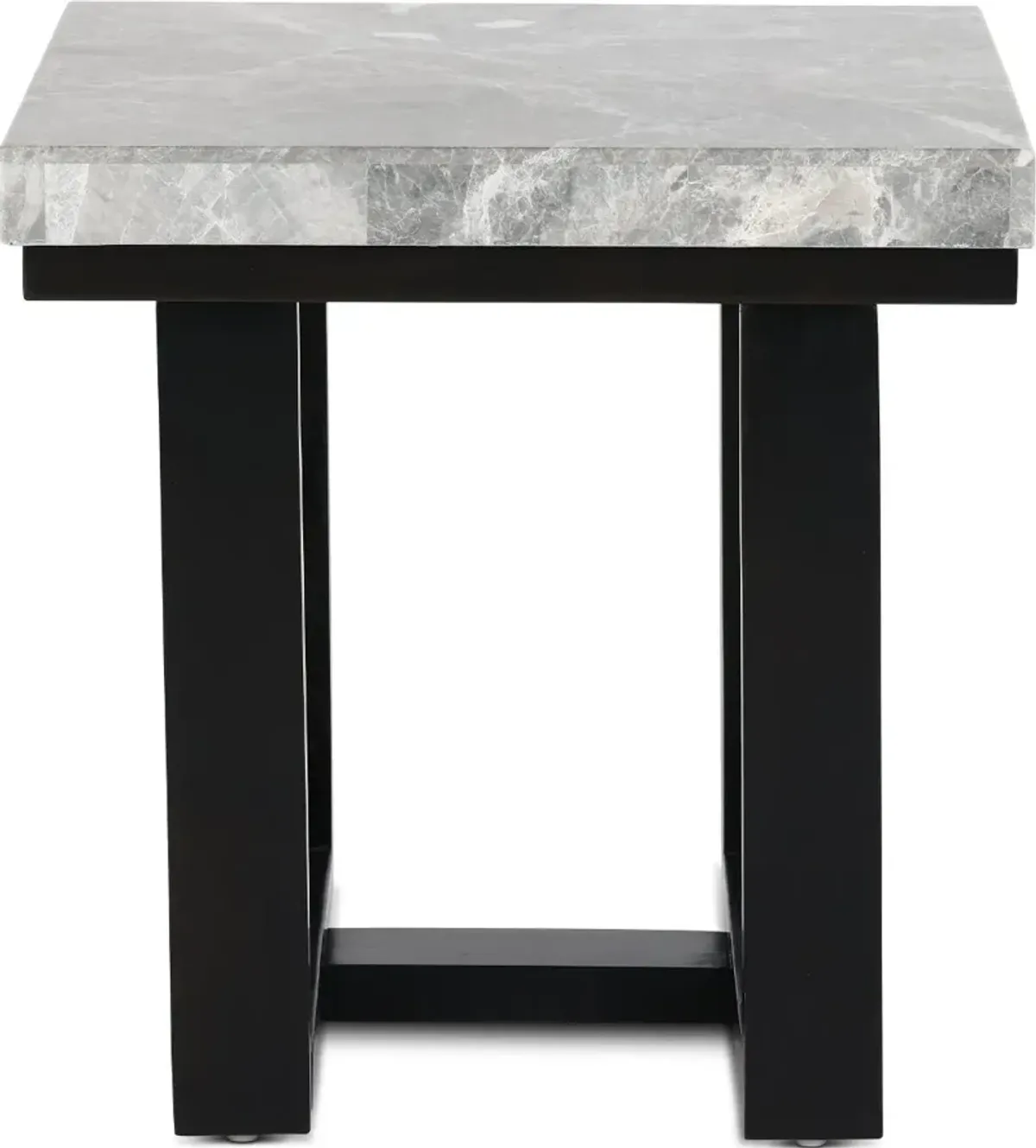 Luca Gray Marble End Table