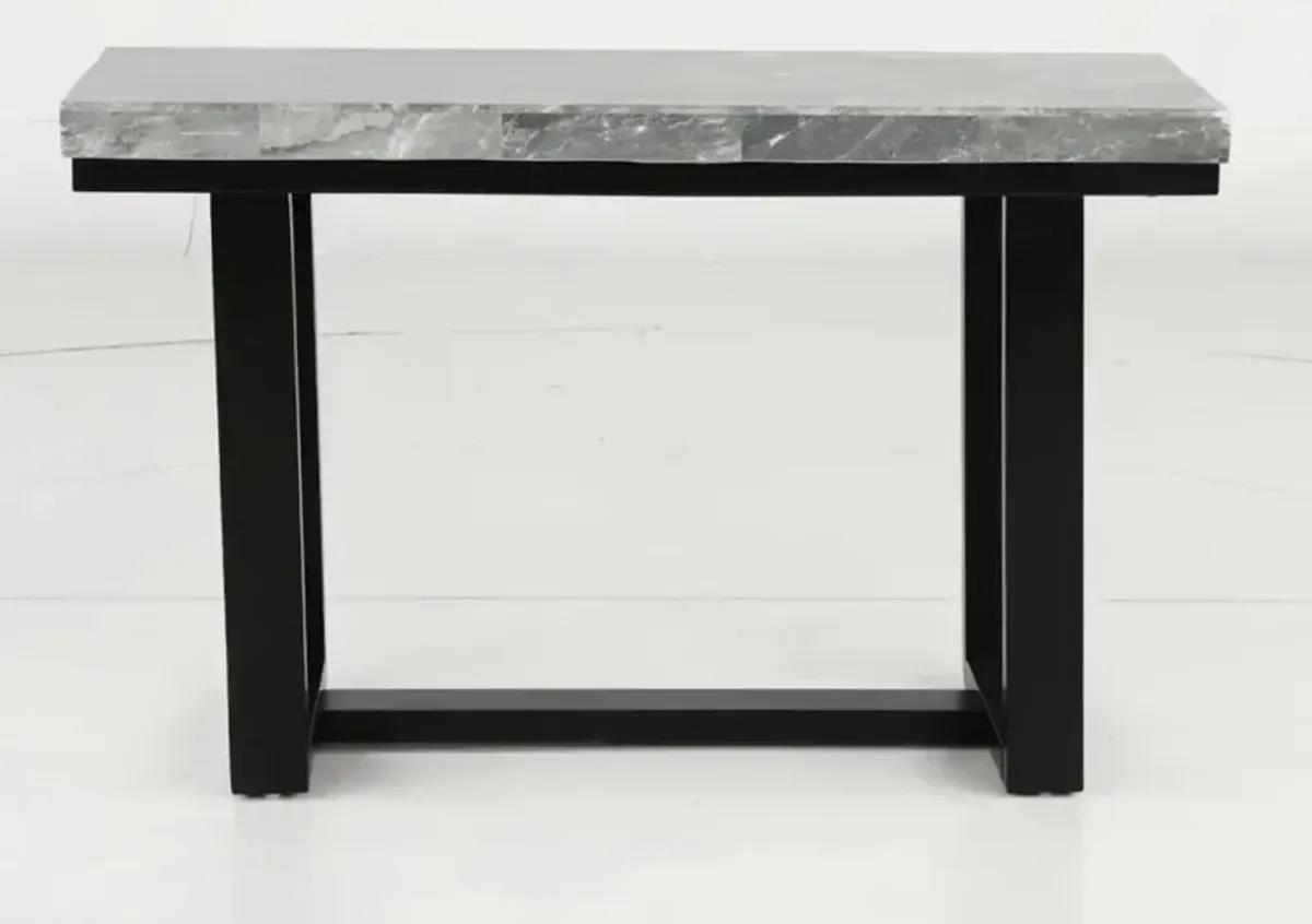 Luca Gray Marble Sofa Table