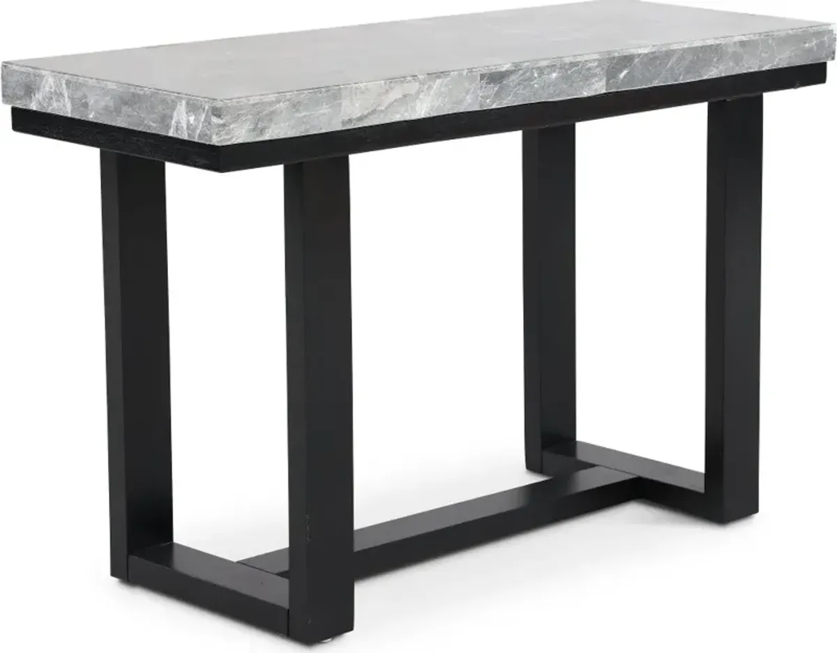 Luca Gray Marble Sofa Table