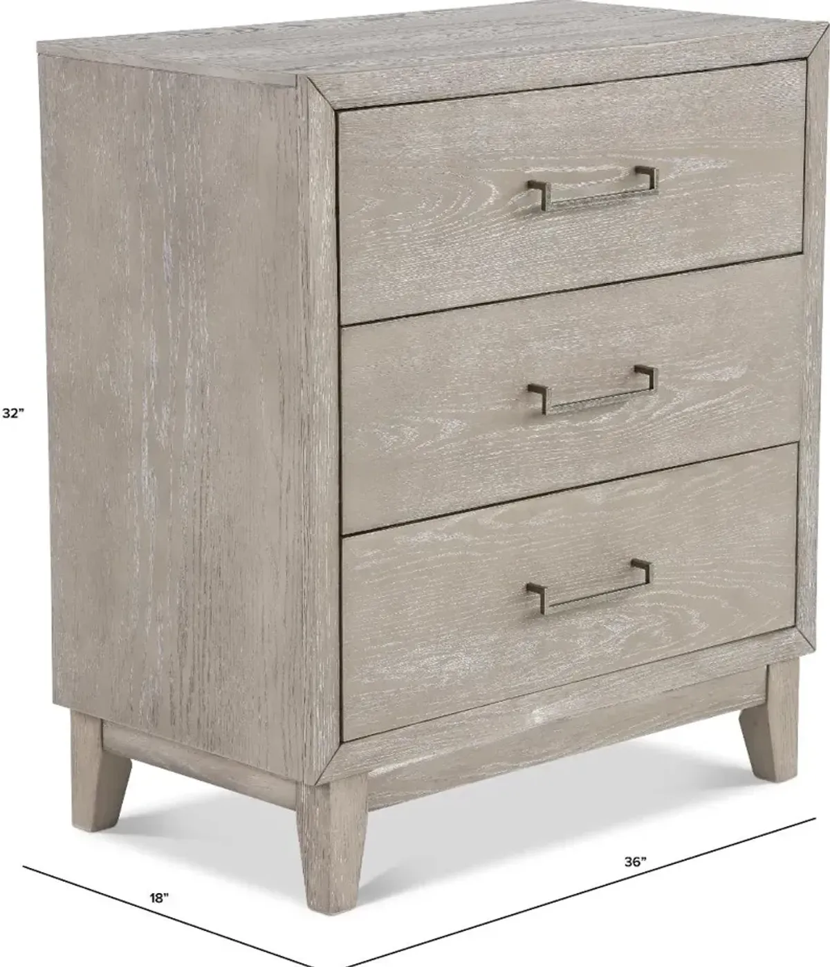 Del Mar Sand Beige Bunching Dresser