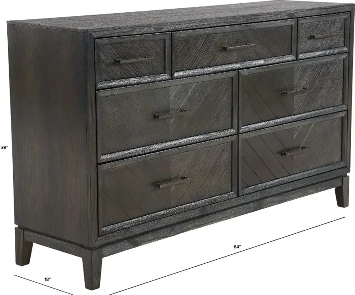 Burbank Black Dresser