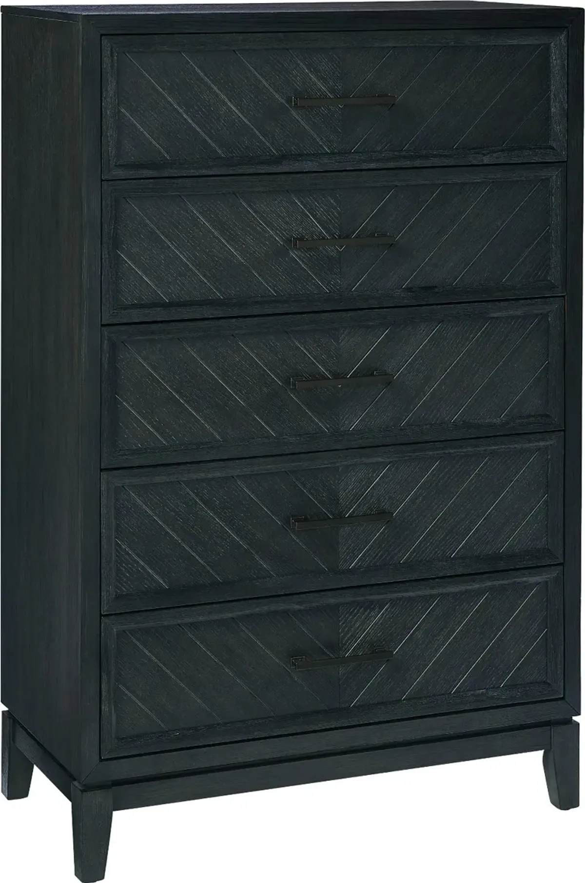 Burbank Black Chest of Drawers