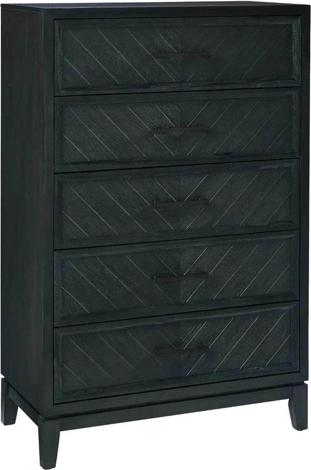 Burbank Black Chest of Drawers