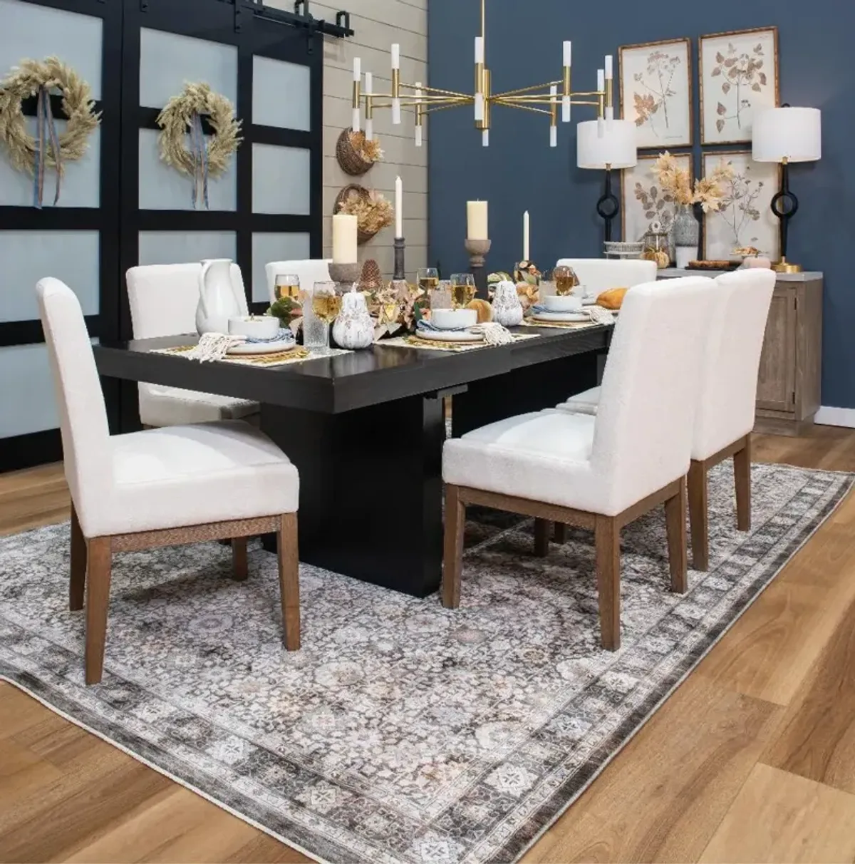 Jax Dark Brown Dining Table