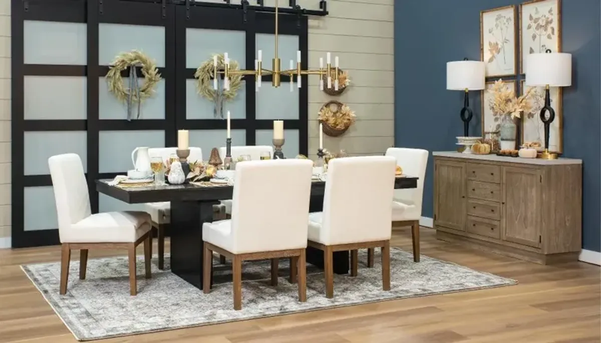 Jax Dark Brown Dining Table