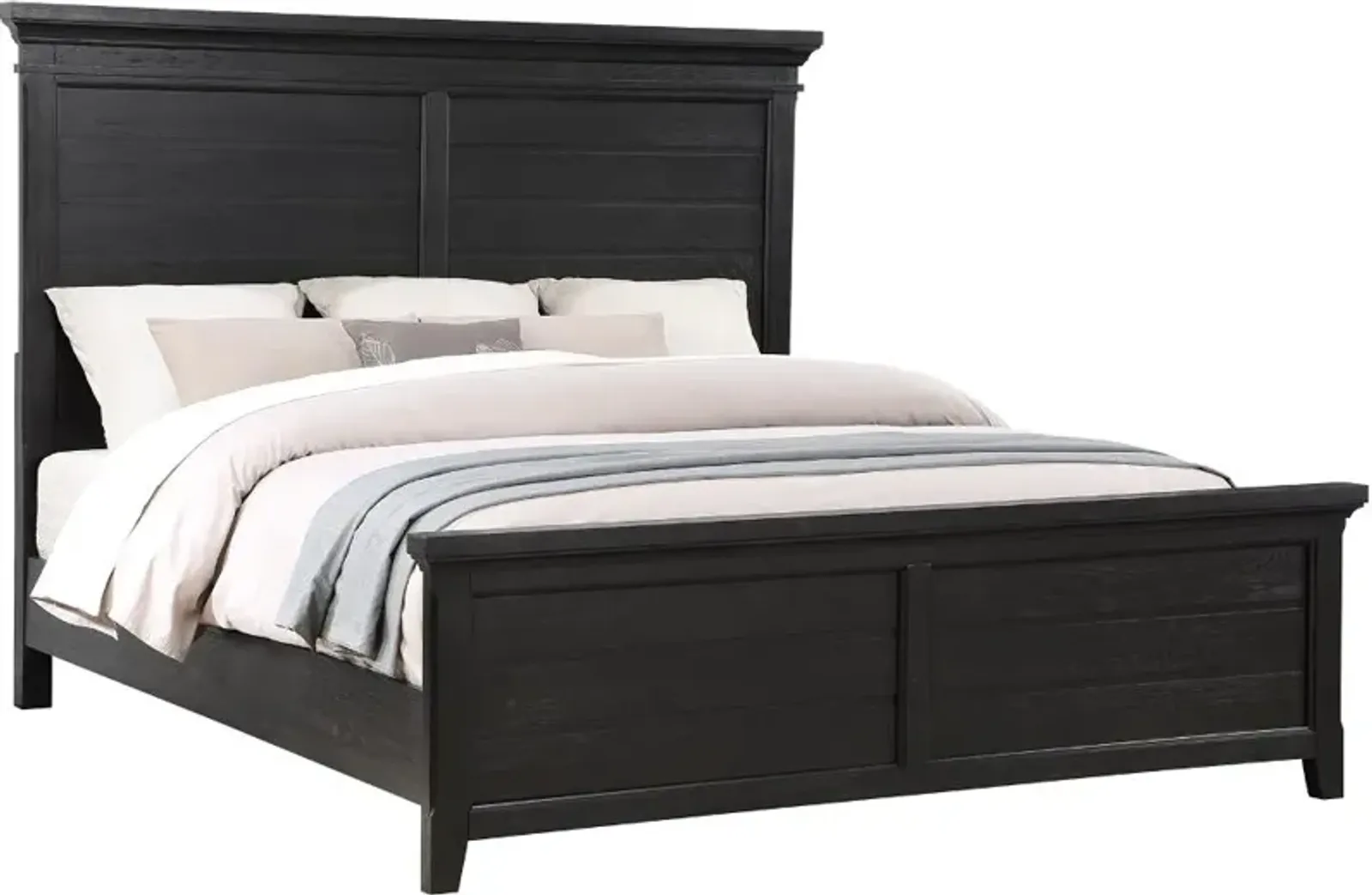 Glenna Black King Bed