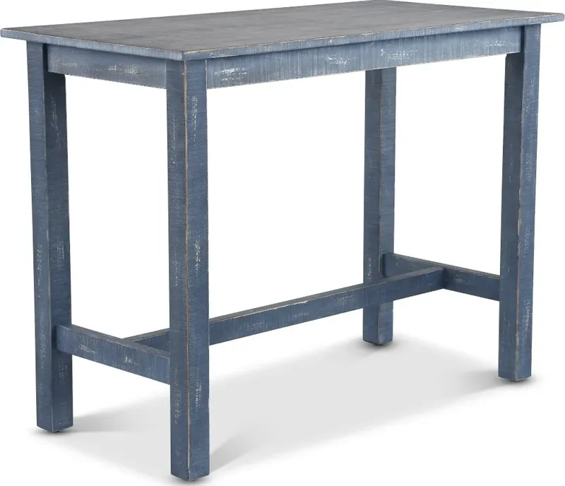 Beach Haven Blue Counter Height Dining Table