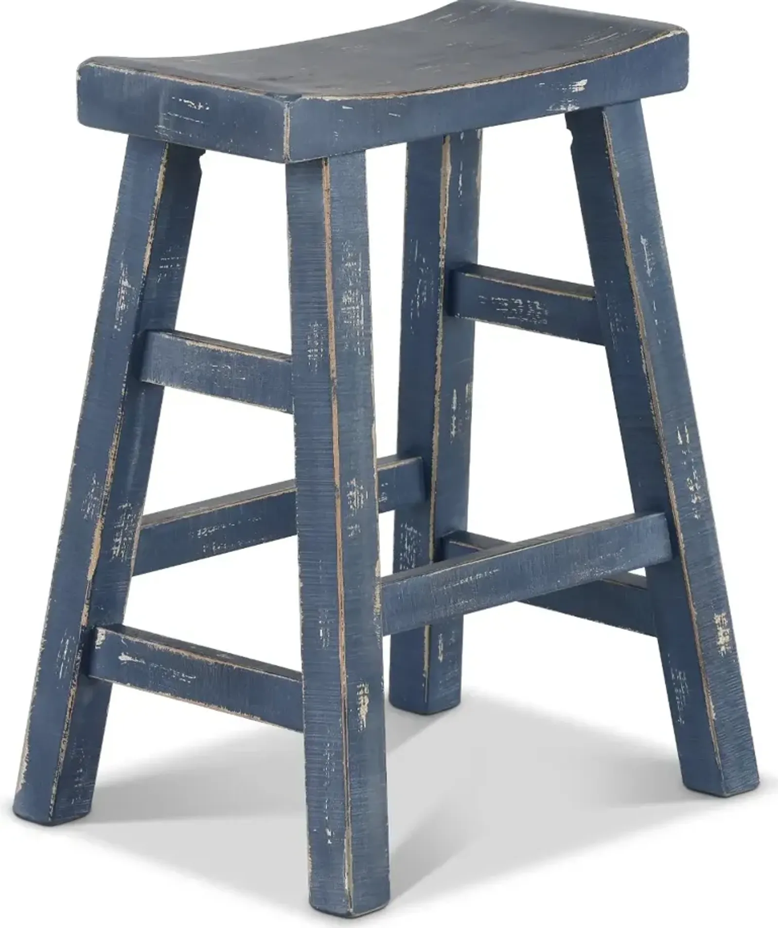 Beach Haven Blue Counter Height Stool