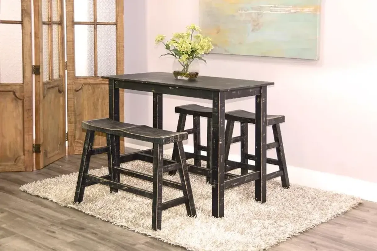 Beach Have Black Counter Height Dining Table