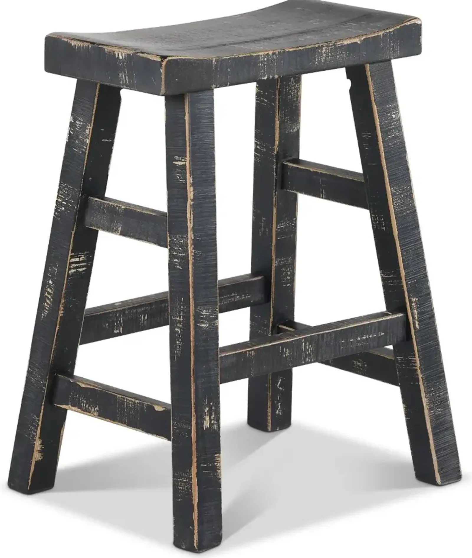 Beach Haven Black Counter Height Stool