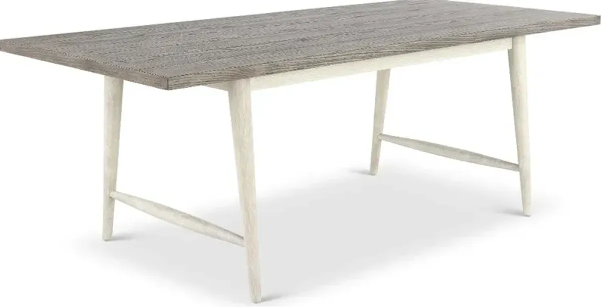 Coastal Farmhouse Gray Dining Table