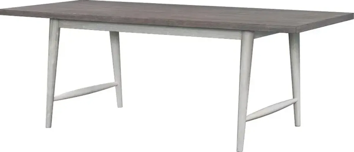 Coastal Farmhouse Gray Dining Table