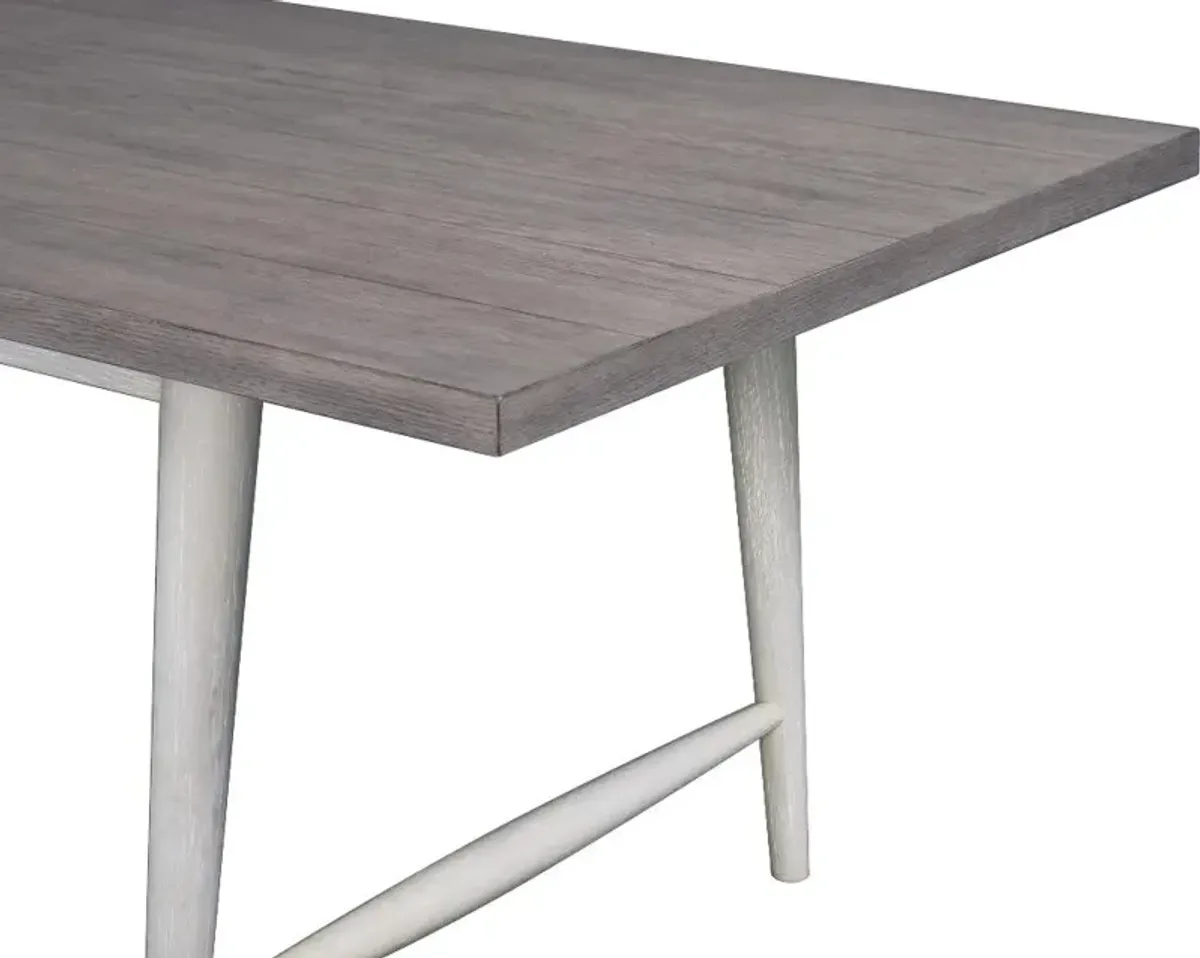 Coastal Farmhouse Gray Dining Table