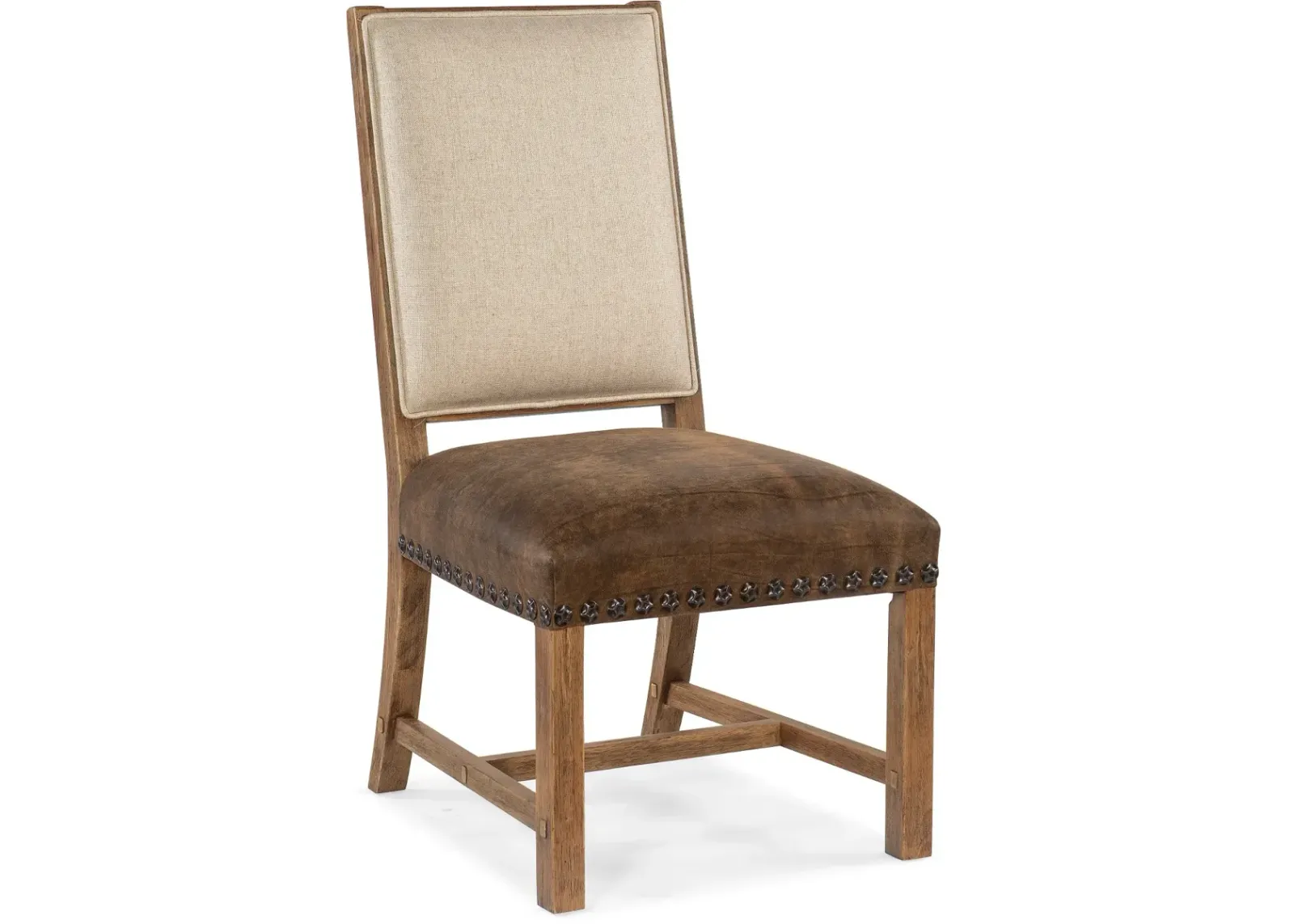 Big Sky Brown Leather Dining Room Chair