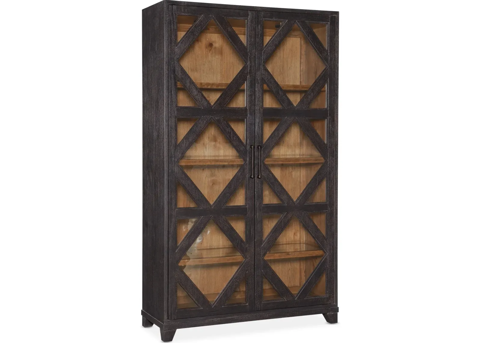 Big Sky Black Display Cabinet