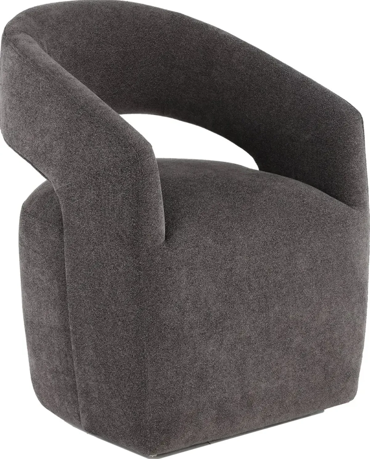 Elite Charcoal Upholstered Dining Chair