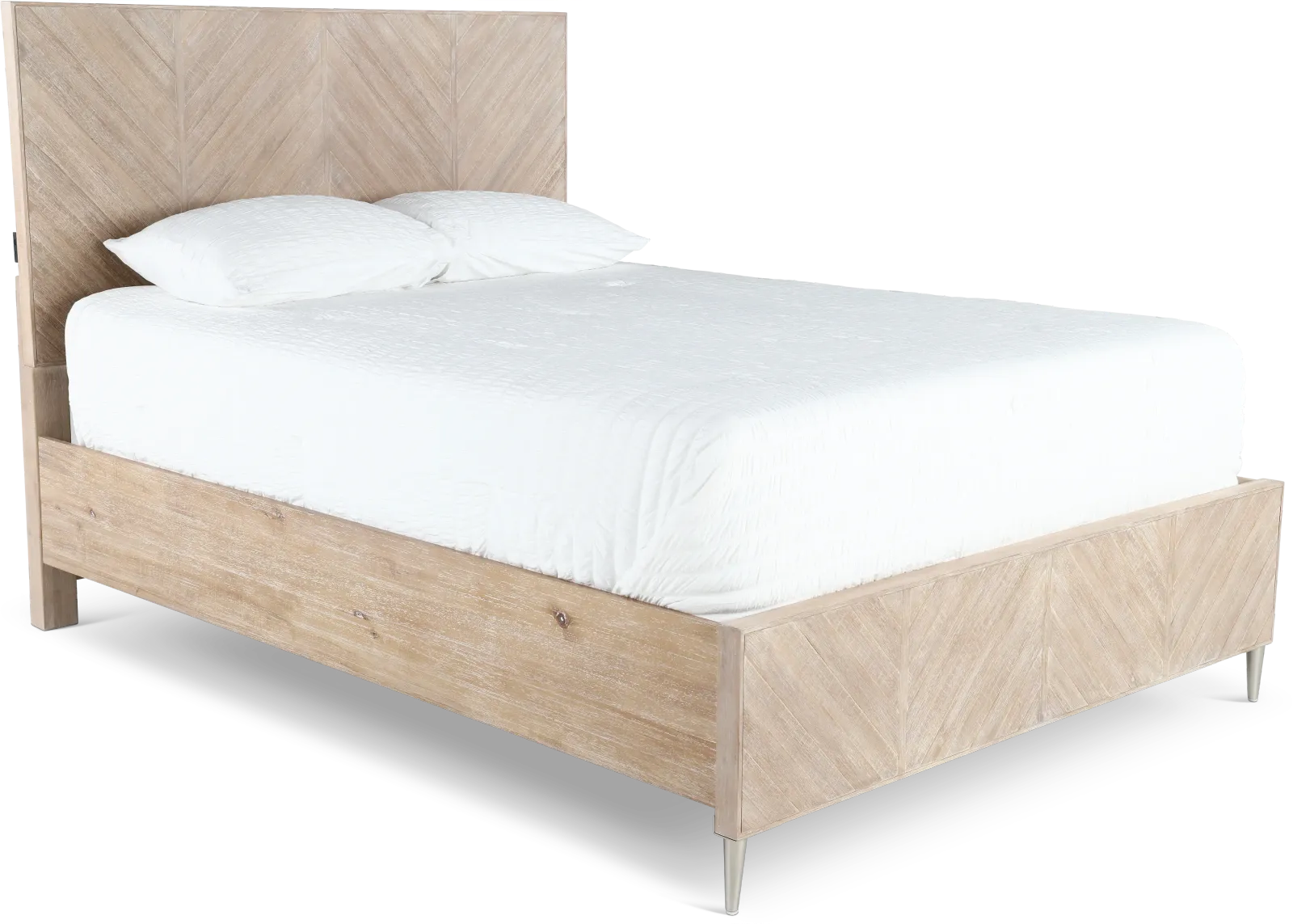 Morgan Acacia Wood King Bed