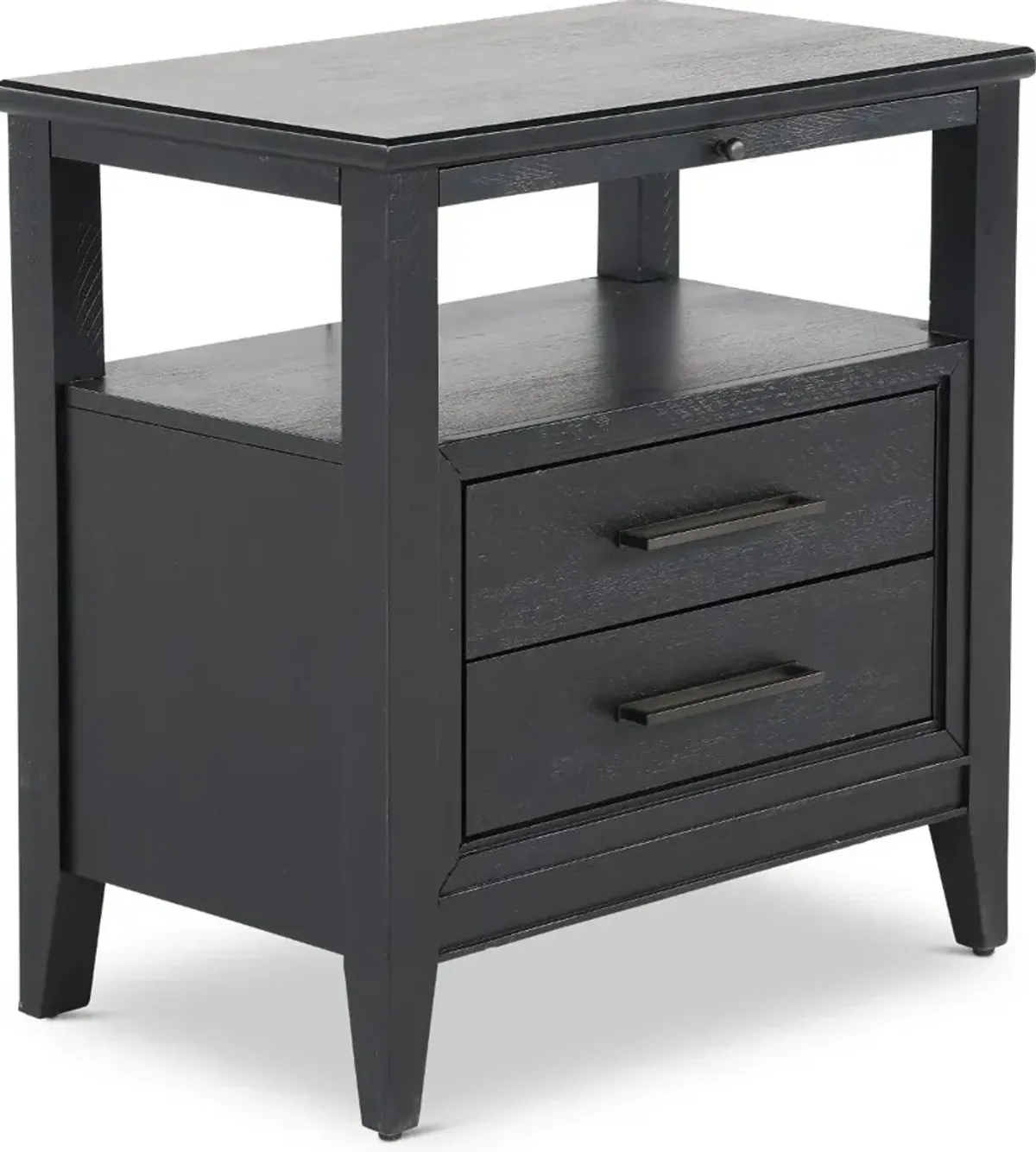 Callahan Black Nightstand